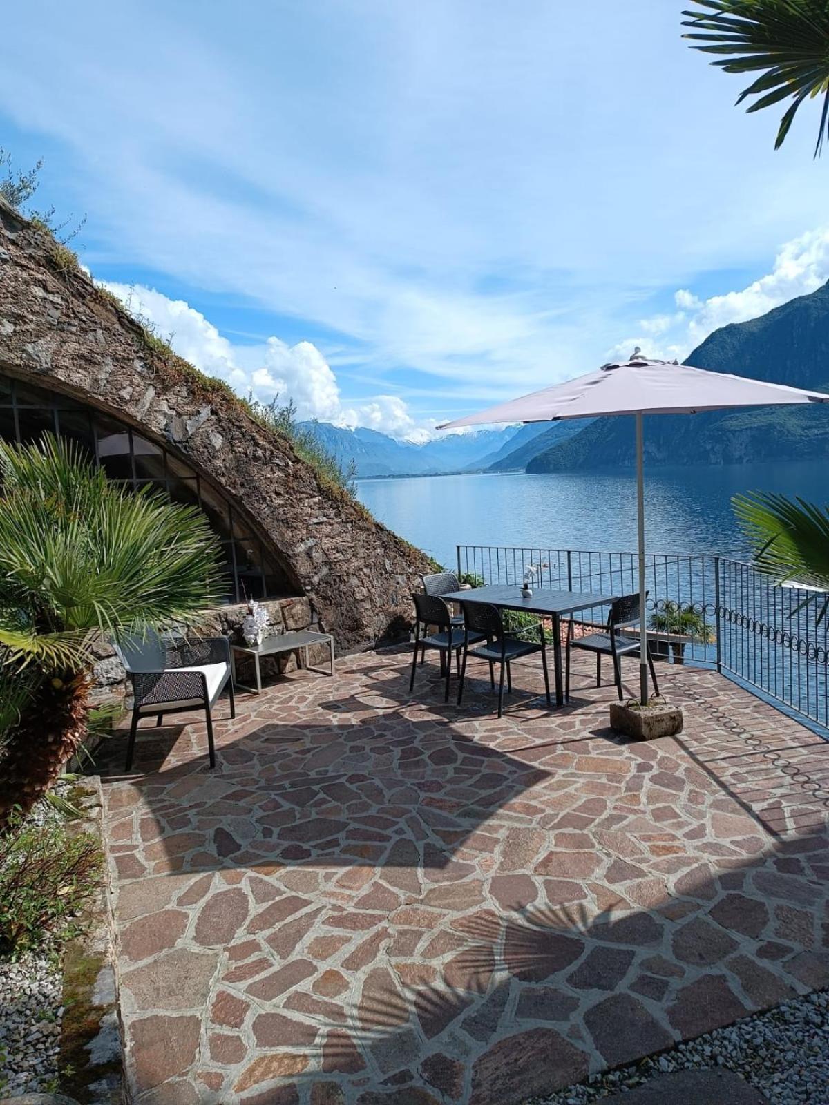 Studio Zu - Lakeside Apartment Riva di Solto Exterior foto