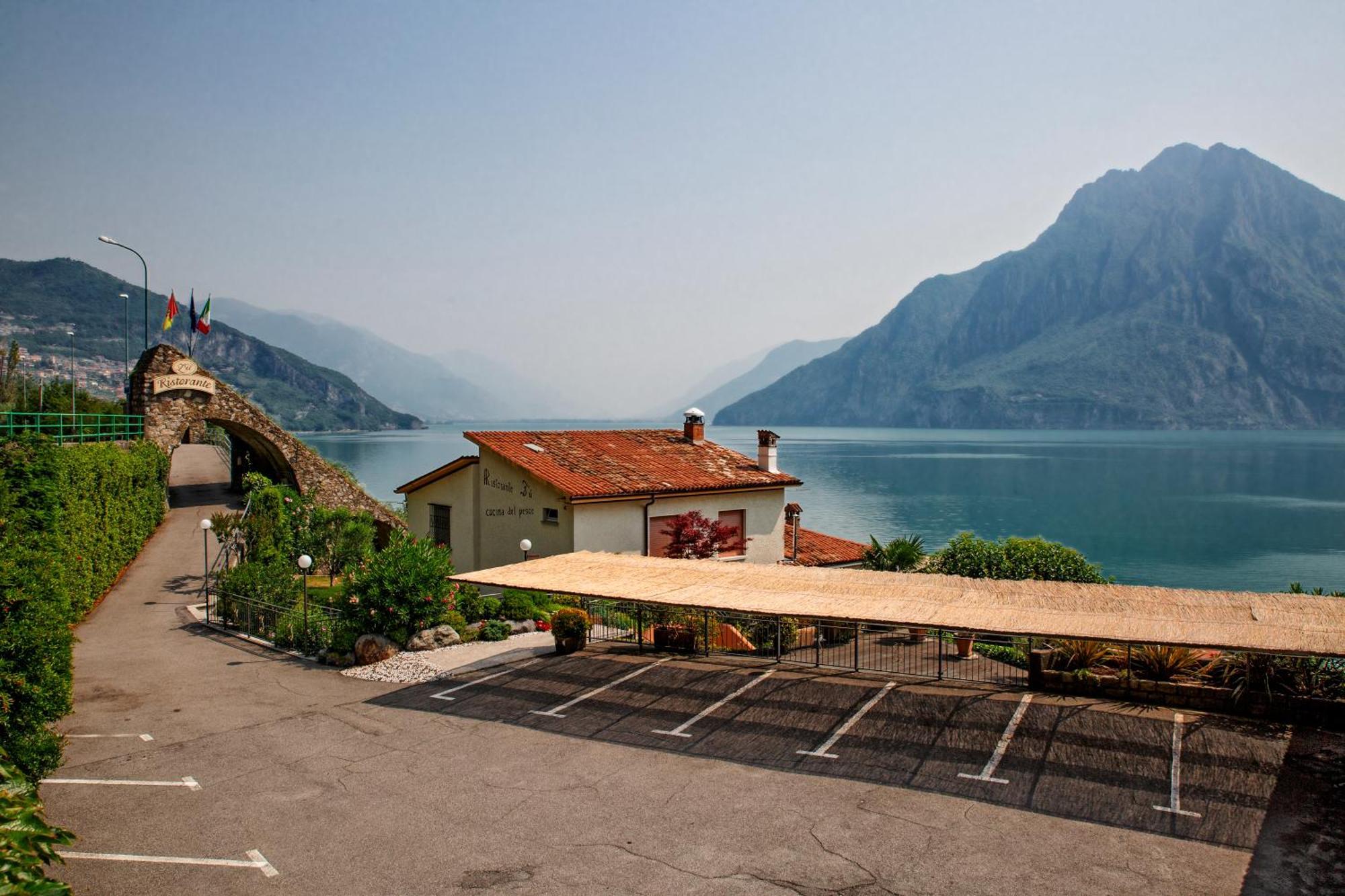 Studio Zu - Lakeside Apartment Riva di Solto Exterior foto